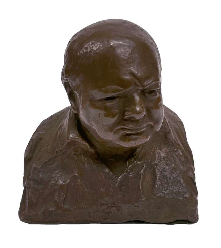 Bust of Sir Winston Churchill